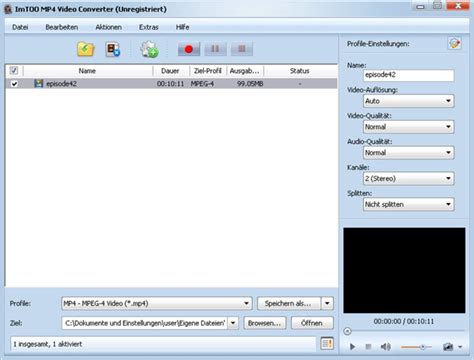 ImTOO MP4 to DVD
